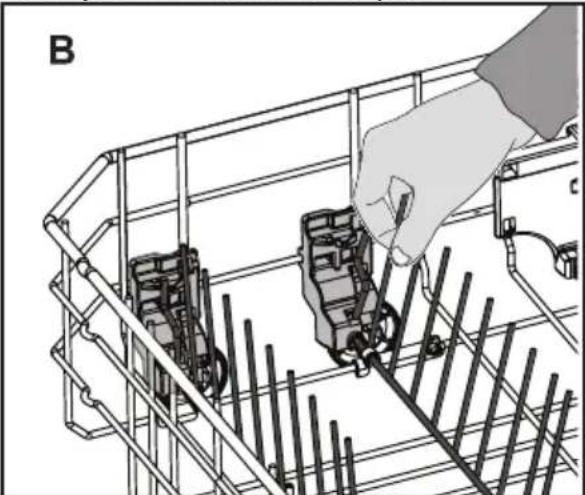 BLOMBERG DWT 59500 SS - FILS Pliants pour PANIER inférieur (en fonction des modeles) - 2