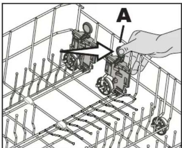 BLOMBERG DWT 58500 SS - QUATRE SUPPORTS À ASSIETTES À DENTS AMOVIBLES (EN FONCTION DES MODELES) - 2
