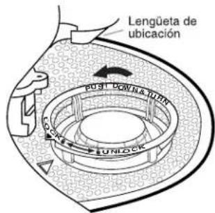 AMANA ADB1700ADW - Instrucciones para guitar los filtros - 1