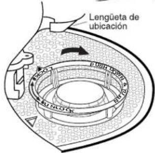 AMANA ADB1700ADW - Instrucciones para reinstalar los filtros - 2