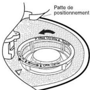 AMANA ADB1700ADW - Instructions de retrait du filtré - 2