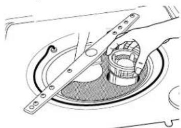 AMANA ADB1700ADS - Instrucciones para guitar los filtros - 2