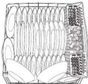 AMANA ADB1500ADW - 12-Place Setting Loading pattern - 2