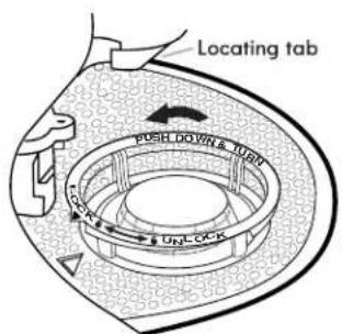 AMANA ADB1500ADW - Filter Removal Instructions - 1