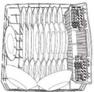 AMANA ADB1500ADW - 8-Place Setting loading pattern - 2