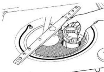 AMANA ADB1500ADW - Instrucciones para reinstalar los filtros - 1