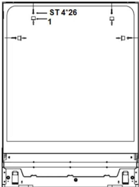 PKM DW12A++7 - Fixing of the appliance - 1