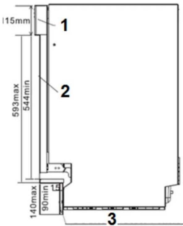 PKM DW12A++7 - Installation de la plinthe - 1