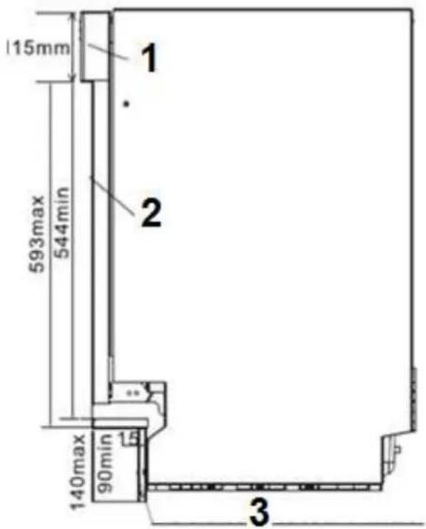 PKM DW127FIA++ - Installation de la plinthe - 1