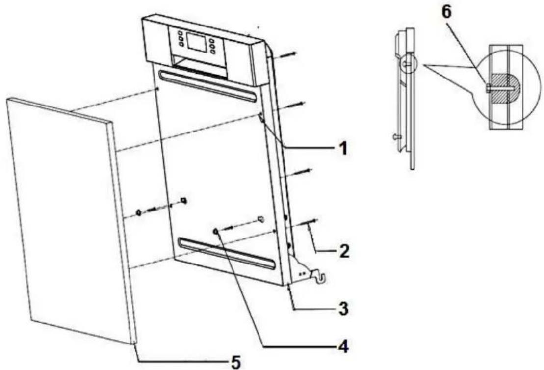 PKM DW127FIA++ - AnbringendesKondenswasser-Schutzstreifens - 6