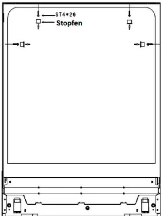 PKM DW127FIA++ - Fixierung des Geräts - 1
