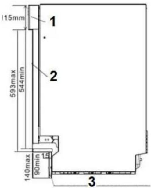 PKM DW127FIA++ - Installation of the skirting board - 1
