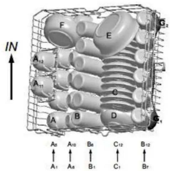 PKM DW127FIA++ - Charger le panier supérieur - 1