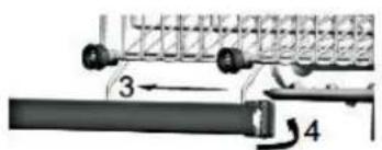 PKM DW127FIA++ - Einstellen des oberen Geschirrkorbs - 2