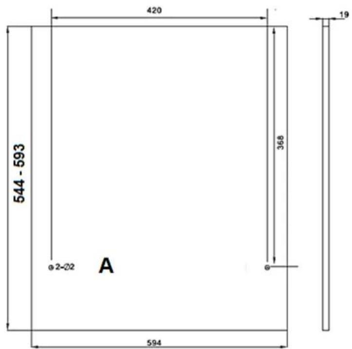 PKM DW127FIA++ - Voor de installmentie - 5
