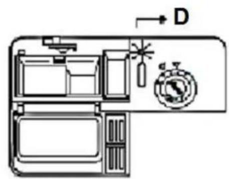 PKM DW127FIA++ - Filling of the rinse aid container - 2