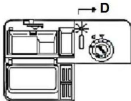 PKM DW127FIA++ - Het vullen van de glansspoelmiddel container - 2