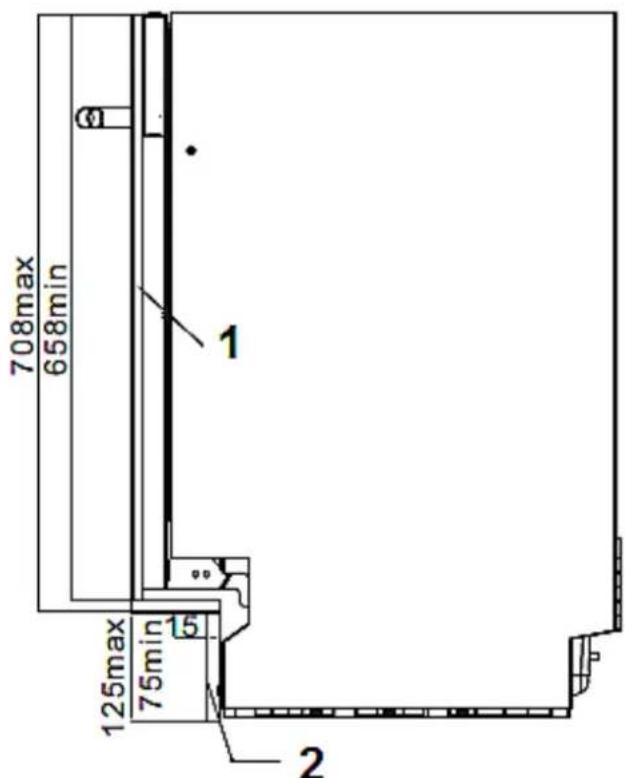 PKM DW126FI - Installation de la plinthe - 1
