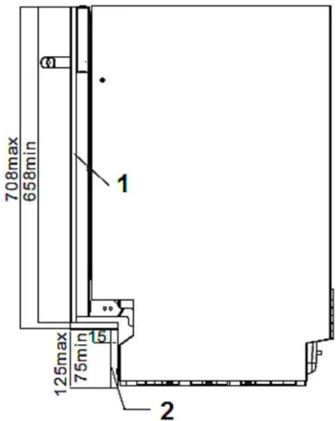 PKM DW126FI - Installation der Sockelleiste - 1