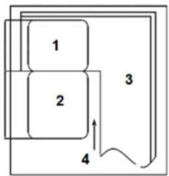 PKM DW126FI - Minimum required space - 1
