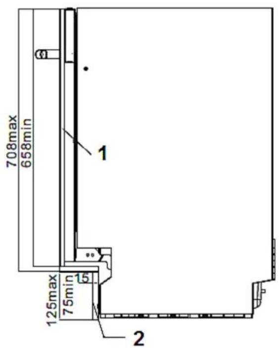 PKM DW126FI - Installation of the skirting board - 1