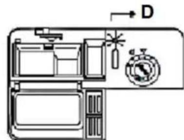 PKM DW126FI - Filling of the rinse aid container - 2