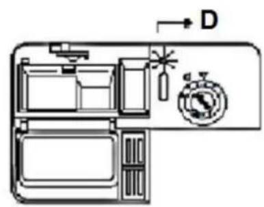 PKM DW126FI - Remplir le réservoir à produit de rinçage - 2