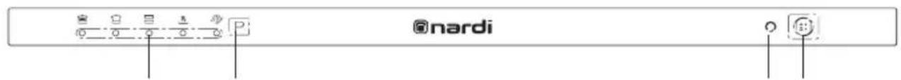 NARDI LSI6012H - Close-up view (control panel) - 1