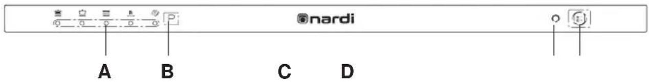 NARDI LSI6012H - Vista da vicino (pannello comandi) - 1