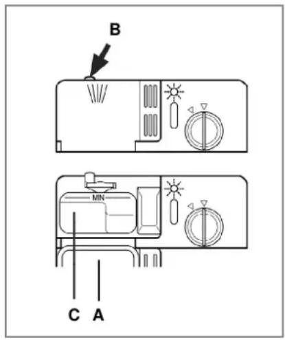 NARDI LSI45HL.A000 - Comment replir le distributeur de détergent - 1