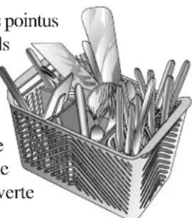 MAYTAG MDC4100 - Panier d'ustensiles amovibles (la configuration varie selon le modele) - 1
