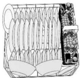 MAYTAG MDB7949SDZ - Configuration de chargement pour 12 couverts (differente selon le modele) - 2