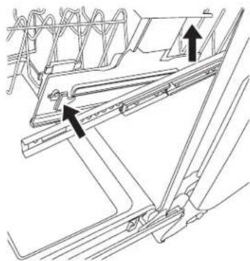 MAYTAG MDB8959SFE - Pour enlever le panier : - 1