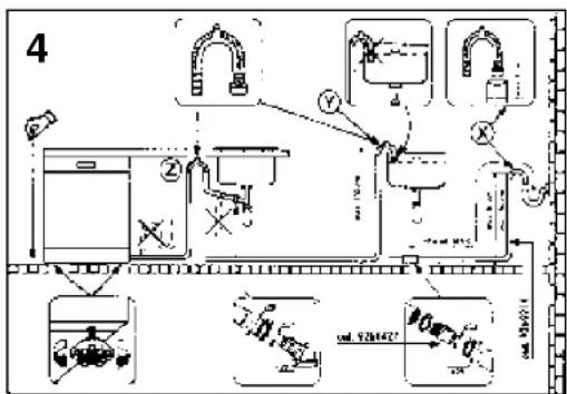 IBERNA LSI 57 - Aansluiting op de afvoerleiding - 1
