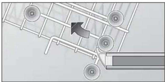 GAGGENAU GM 205110 - Oberkorb mit oberen und unteren Rollenpaaren - 1