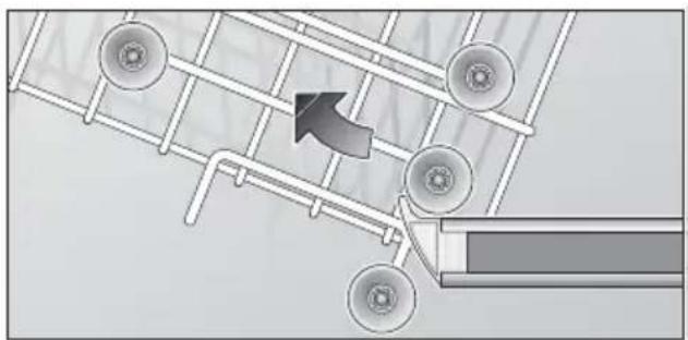 GAGGENAU GM 215110 - Oberkorb mit oberen und unteren Rollenpaaren - 1