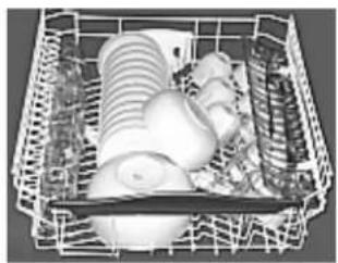 Ariston Thermo LL 63 - How to adjust the top rack. - 7