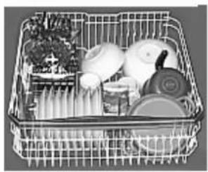 Ariston Thermo LL 63 - How to adjust the top rack. - 6