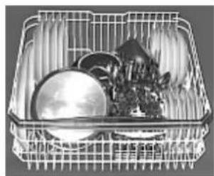 Ariston Thermo LL 63 - How to adjust the top rack. - 8