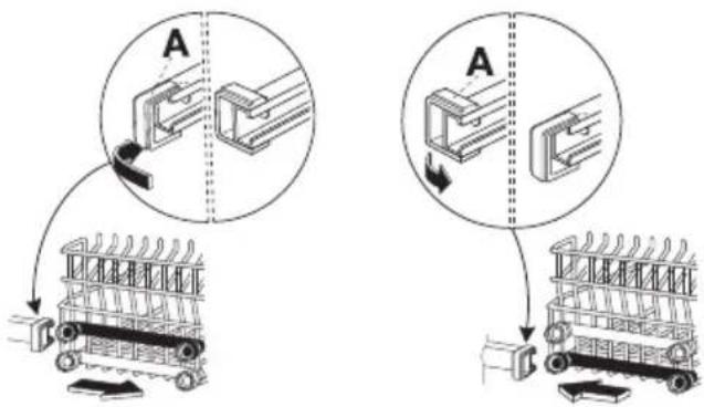 Leonard LV1510 - Adjustment of the height of the upper basket - 2