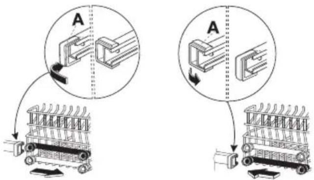 Leonard LI1315X - Réglage de la hauteur du panier supérieur - 2