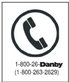 1-800-26-Danby (1-800-263-2629)
