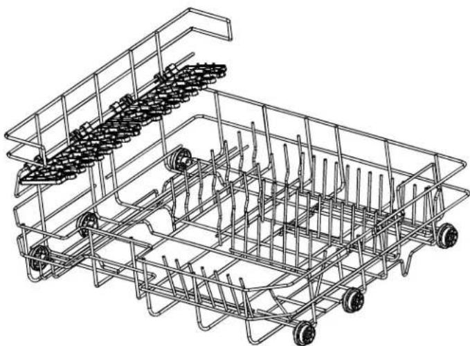 DANBY DDW621WDB - CARGA DE LA CESTA - 3