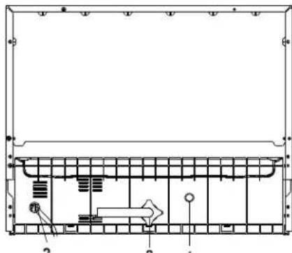 DANBY DDW621WDB - Arrière du lave-vaisselle : - 1
