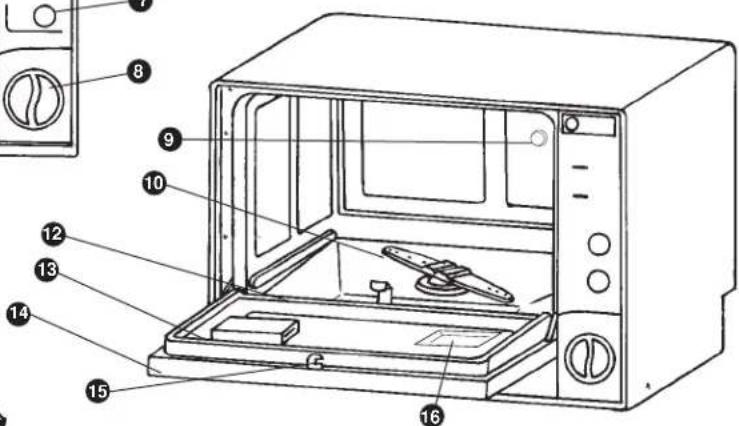 DANBY DDW399W - Identification des pieces de l'appareil - 3