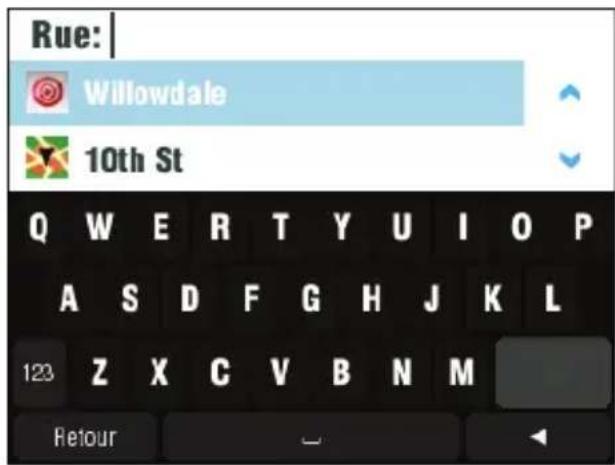 Sygic GPD 430 - Entrer une adresse - 2