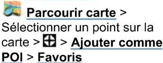 Sygic GPD 430 - Comment ajouter un endroit favori - 2