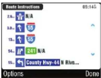 Sygic GPD 430 - Route Details - 3