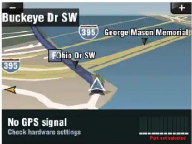 Sygic GPD 430 - Acquiring GPS Position - 1