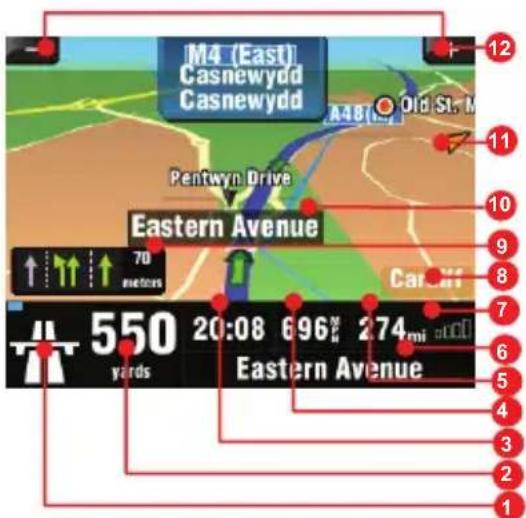 Sygic GPD 430 - Getting directions - 1